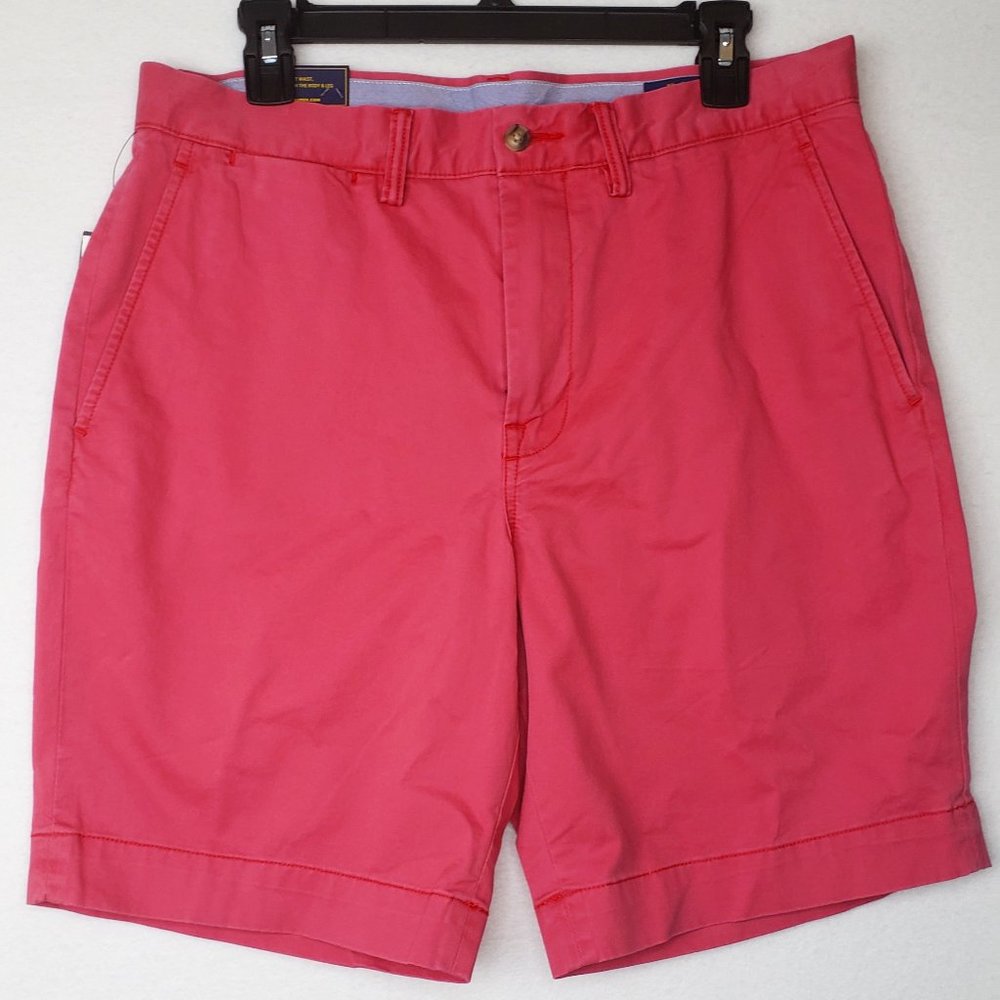 NWT Polo Ralph Lauren Chino Salmon Classic Fit 9" | Sz 32 W